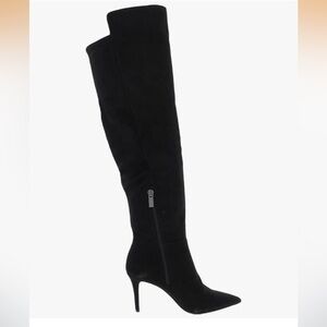 New Jessica Simpson Amriena Black Faux Suede Boot Size 6 Retail $139